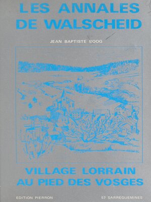 cover image of Les annales de Walscheid